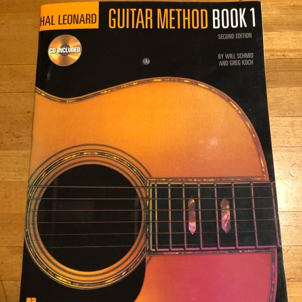 Hal Leonard Guitar Method Paperback Book 1 One CD included